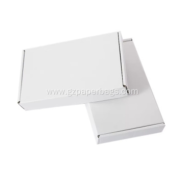 White Shipping Corrugated Packaging Boxes